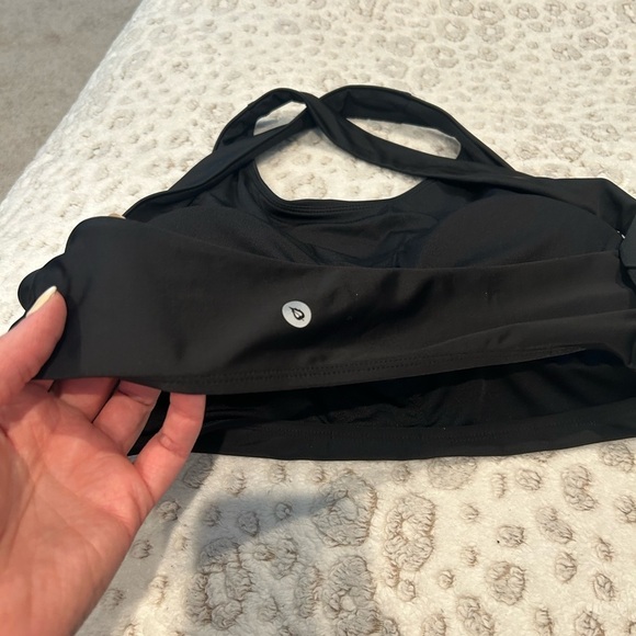 NWT Baleaf Size 40 Swimsuit Top Classic Black - Picture 4 of 7